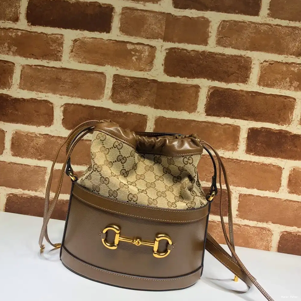 Hyperpeter Horsebit 1955 GUCCI bag bucket small 0701